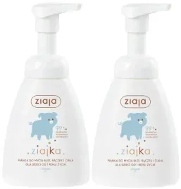 2-sztuki-ziajka-pianka-do-mycia-buzi-raczek-i-ciala-od-1-roku-zycia-250ml