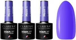 3-x-claresa-lakier-hybrydowy-neon-6-5g-idealny-manicure-fioletowy-blask