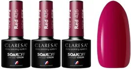 3-x-claresa-lakier-hybrydowy-red-426-5g-soczysta-czerwien-idealna-gestosc