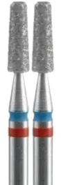 2-x-staleks-frez-diamentowy-duo-stozek-czerwono-niebieski-srednica-25mm