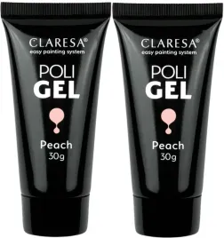 2-sztuki-poli-gel-zel-budujacy-peach-30g-claresa-do-przedluzania-paznokci