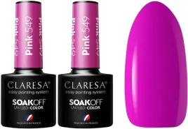 2-x-claresa-lakier-hybrydowy-pink-549-5g-dojrzala-malina-idealna-gestosc