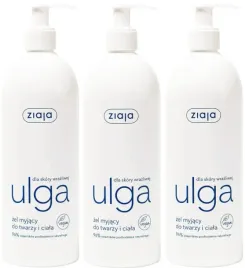 3-sztuki-ulga-zel-myjacy-cialo-i-twarz-400ml-ziaja-nadmierne-luszczenie
