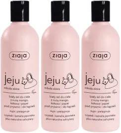 3-x-ziaja-jeju-biale-mydlo-pod-prysznic-i-do-kapieli-300ml-niedoskonalosci