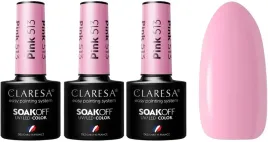 3-x-claresa-lakier-hybrydowy-pink-513-5g-jasny-roz-ciepla-tonacja-blask