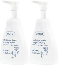 2-sztuki-intima-nawilzajaca-pianka-kwiat-lotosu-250ml-ziaja-kwas-mlekowy