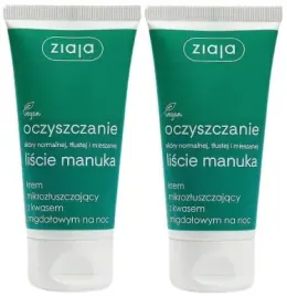2-sztuki-oczyszczanie-krem-z-kwasem-migdalowym-na-noc-50ml-ziaja-mloda-cera