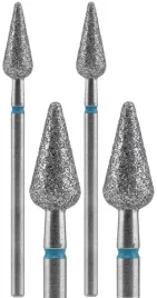 2-x-staleks-frez-diamentowy-grusza-ostra-niebieska-expert-srednica-5mm