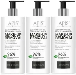 3-x-apis-oczyszczajacy-zel-do-mycia-twarzy-z-aktywnym-weglem-300ml-sebum