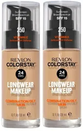 2-sztuki-podklad-cs-combi-oily-pompka-250-revlon-fresh-beige-odporny-na-pot