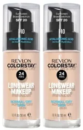 2-sztuki-podklad-cs-normal-dry-pompka-110-revlon-ivory-beztluszczowy-spf20