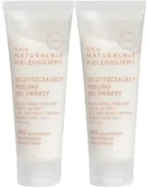 2-x-ziaja-naturalnie-oczyszczanie-peeling-do-twarzy-zluszczenie-naskorka
