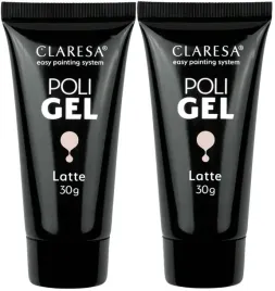 2-sztuki-poli-gel-zel-budujacy-latte-30g-claresa-nie-splywa-na-skorki