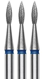 frez-diamentowy-plomien-ostry-niebieski-srednica-18mm-staleks-3-sztuki