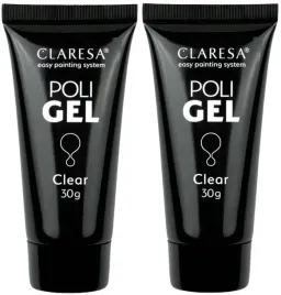 2-sztuki-poli-gel-budujacy-clear-30g-claresa-bezwonny-latwy-w-aplikacji