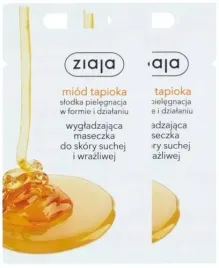2-sztuki-maseczka-do-twarzy-miod-tapioka-saszetka-ziaja-wygladzenie-skory