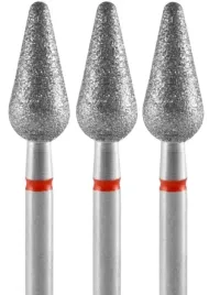 3-x-staleks-frez-diamentowy-grusza-zaokraglona-czerwona-srednica-5mm-ostry