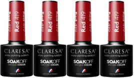 4-sztuki-lakier-hybrydowy-red-419-5g-claresa-intensywny-blask-czerwony