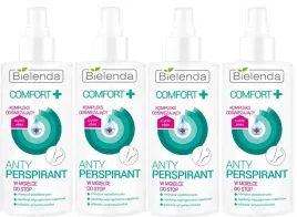 4-szt-comfort-antyperspirant-mgielka-do-stop-150ml-bielenda-nadpotliwosc