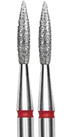 2-x-staleks-frez-diamentowy-plomien-ostry-czerwony-expert-srednica-23mm