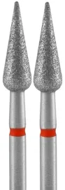 2-x-staleks-frez-diamentowy-grusza-ostra-czerwona-expert-srednica-5mm