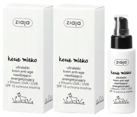 2-x-ziaja-kozie-mleko-ultralekki-krem-spf15-50ml-efekt-satynowej-gladkosci