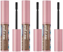 3-x-claresa-like-a-glue-zel-do-brwi-02-brown-koloryzujacy-matowa-warstwa