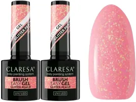 2-x-claresa-brush-easy-gel-glitter-peach-samopoziomujacy-szybka-aplikacja