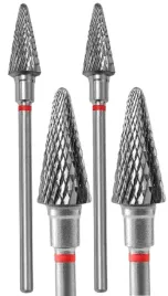 2-x-staleks-frez-z-weglika-spiekanego-stozek-czerwony-expert-srednica-6mm