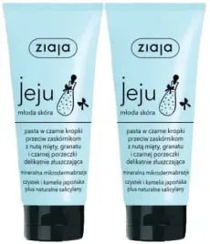 2-sztuki-jeju-pasta-w-czarne-kropki-75ml-ziaja-pasta-przeciw-zaskornikom