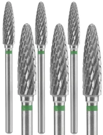 3-x-staleks-frez-z-weglika-spiekanego-stozek-okragly-zielony-srednica-4-mm