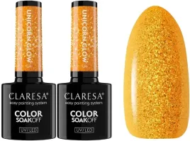 2-sztuki-lakier-hybrydowy-unicorn-glow-3-5g-claresa-opalizujace-drobinki