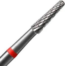 staleks-frez-z-weglika-spiekanego-stozek-czerwony-expert-srednica-23mm