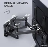 czarny-uchwyt-scienny-do-telewizora-perlesmith-model-psmfk4-standard-vesa-400-x-400