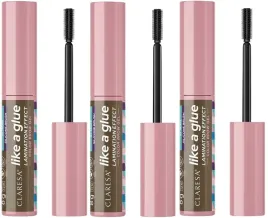 3-szt-claresa-like-a-glue-zel-do-brwi-01-taupe-ekstrakt-z-aloesu-laminacja
