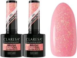 2-sztuki-claresa-brush-easy-gel-glitter-peach-super-krycie-brzoskwiniowy