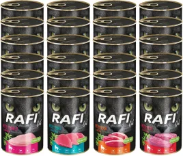 mokra-karma-dla-kota-rafi-cat-adult-mix-smakow-24x400g