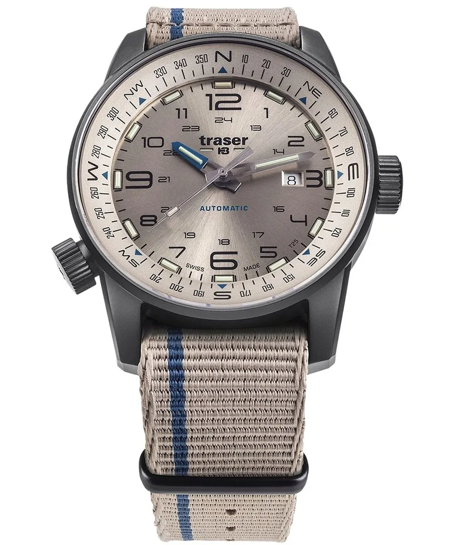 zegarek-meski-traser-p68-pathfinder-beige-automatic
