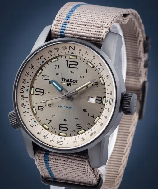zegarek-meski-traser-p68-pathfinder-beige-automatic-mechanizm-automatyczny