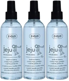 3-sztuki-jeju-tonik-do-twarzy-spray-200ml-ziaja-niedoskonalosci-mloda-cera