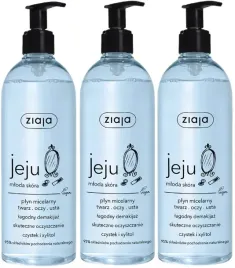 3-szt-jeju-plyn-micelarny-390ml-ziaja-mloda-cera-niedoskonalosci-ksylitol