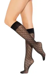 gatta-podkolanowki-trendyline-30-nero-one-size