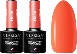 2-x-claresa-lakier-hybrydowy-neon-1-5g-bez-zalewania-skorek-idealny-blask