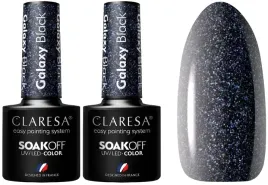 2-x-claresa-lakier-hybrydowy-galaxy-black-5g-czarny-kolor-z-drobinkami