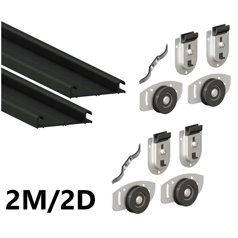 system-przesuwny-czarny-easy-ares2-fast-2m-2d