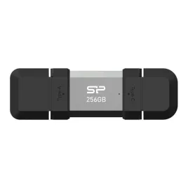 pendrive-silicon-power-mobile-c51-256gb-usb-a-usb-3-2-type-c-200mb-s-srebrn