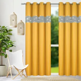 zaslona-zolto-pomaranczowa-z-cyrkoniami-na-przelotkach-145x250cm-shine