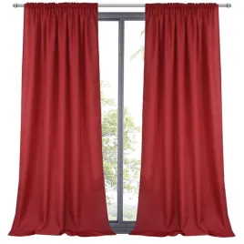 komplet-2szt-zaslon-gladkich-czerwonych-na-tasmie-145x250cm-elodia