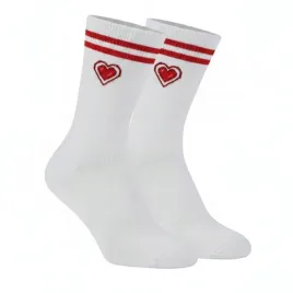 gatta-skarpety-serce-w-995-bialy-39-42