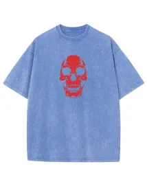 koszulka-oversize-efekt-sprania-nadruk-silikonowy-czaszka-jasnoniebieski-xl